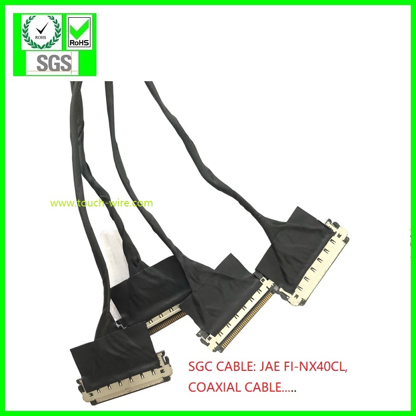 SGC CABLE,LVDS CABLE, eDP CABLE, JAE FI-NX40CL to IPEX 20633