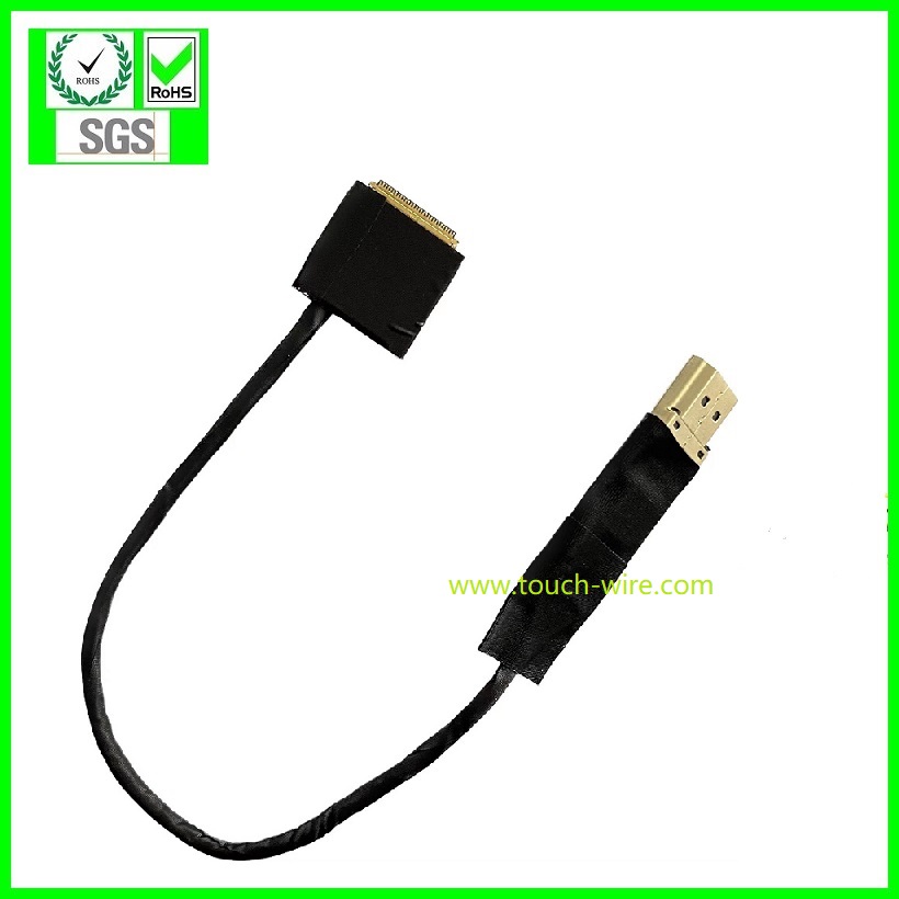 LVDS CABLE,IPEX 20453-040T and  HDMI A TYPE ,UL10005 40# coaxial cable