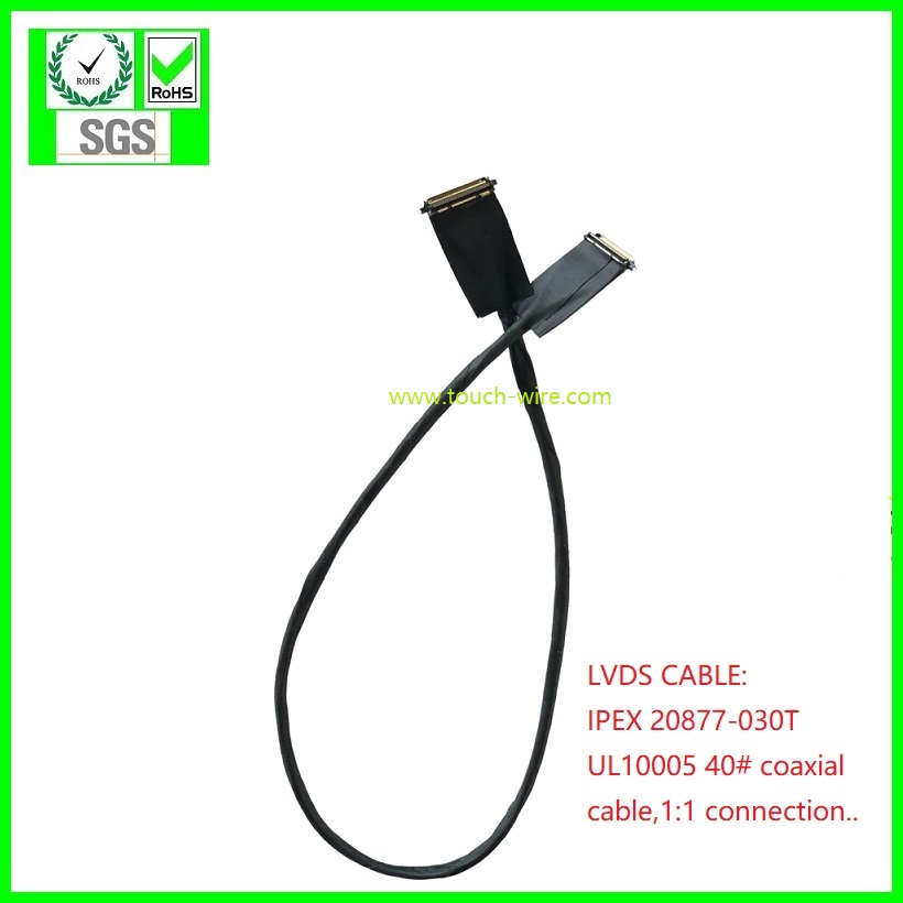 IPEX  CABLE, Double IPEX 20877-030T,COAXIAL CABLE 