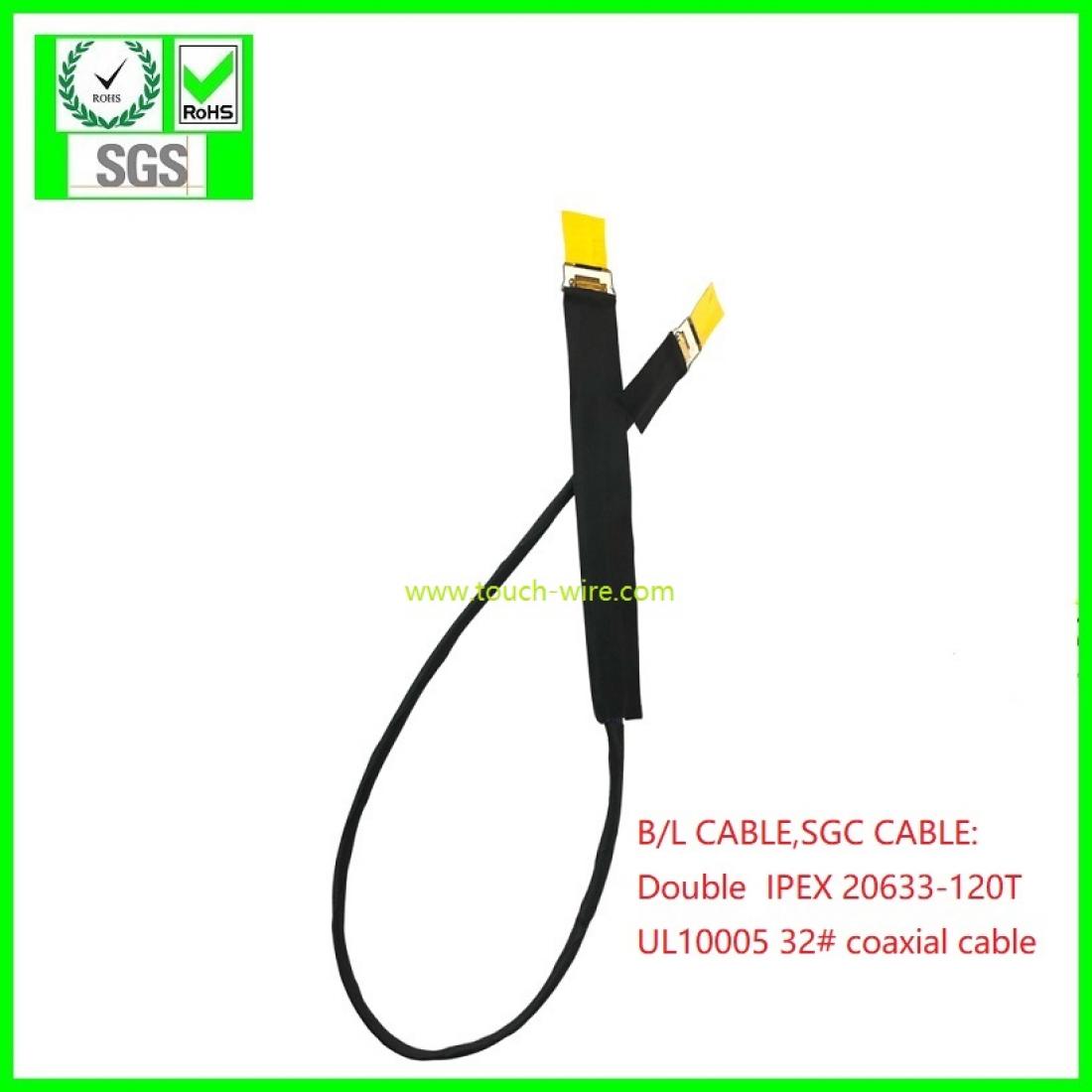 IPEX CABLE,SGC CABLE, Double IPEX 20633-120T 