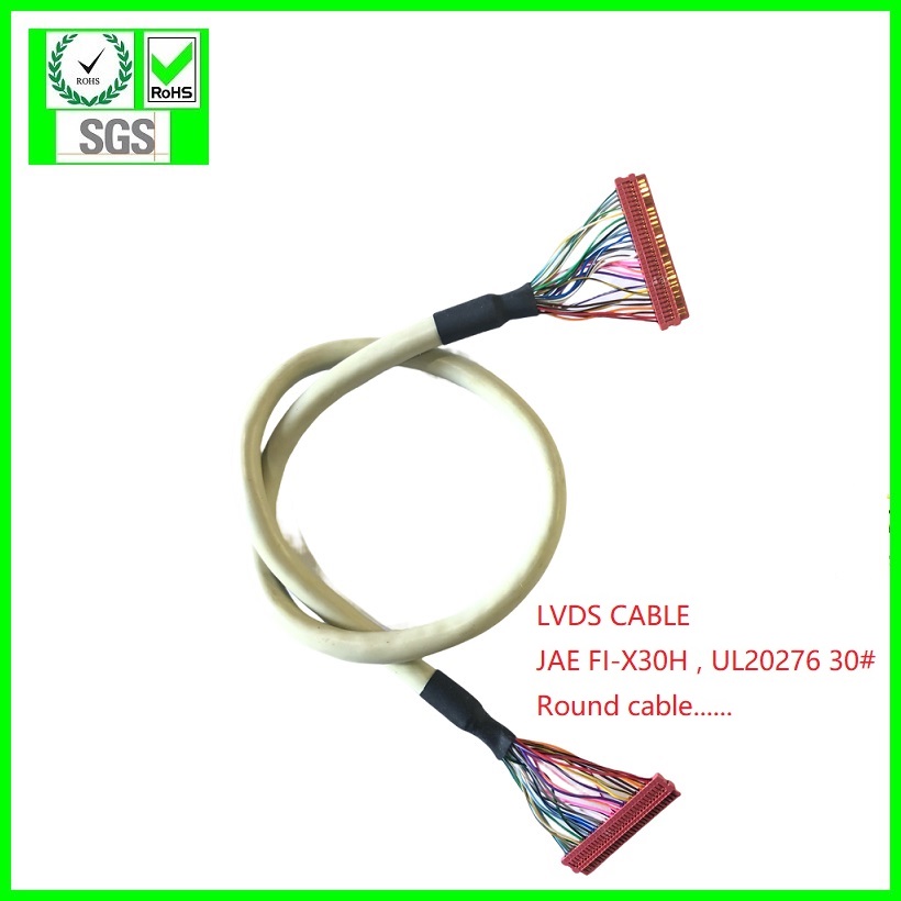 UL20276 30AWG 2*15C LVDS CABLE ,Double JAE FI-X30HL