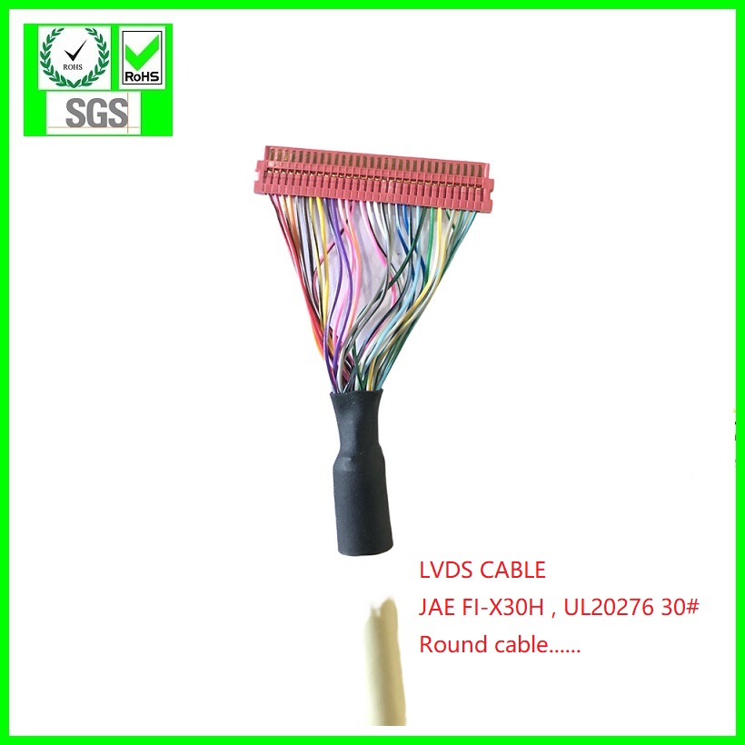 UL20276 30AWG 2*15C LVDS CABLE ,Double JAE FI-X30HL